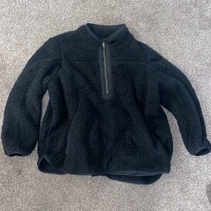 Fuzzy black 3x sweater! Super soft!
